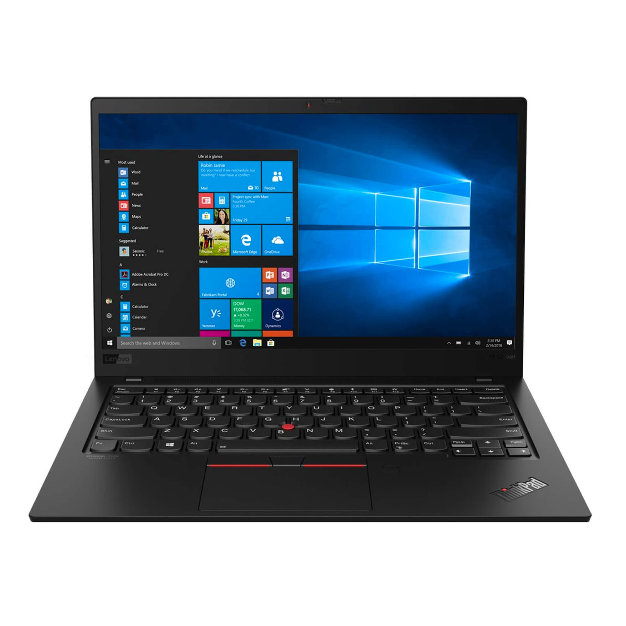 Laptop Lenovo 14" ThinkPad X1 Carbon G6 Intel® Core™ i7-8650U