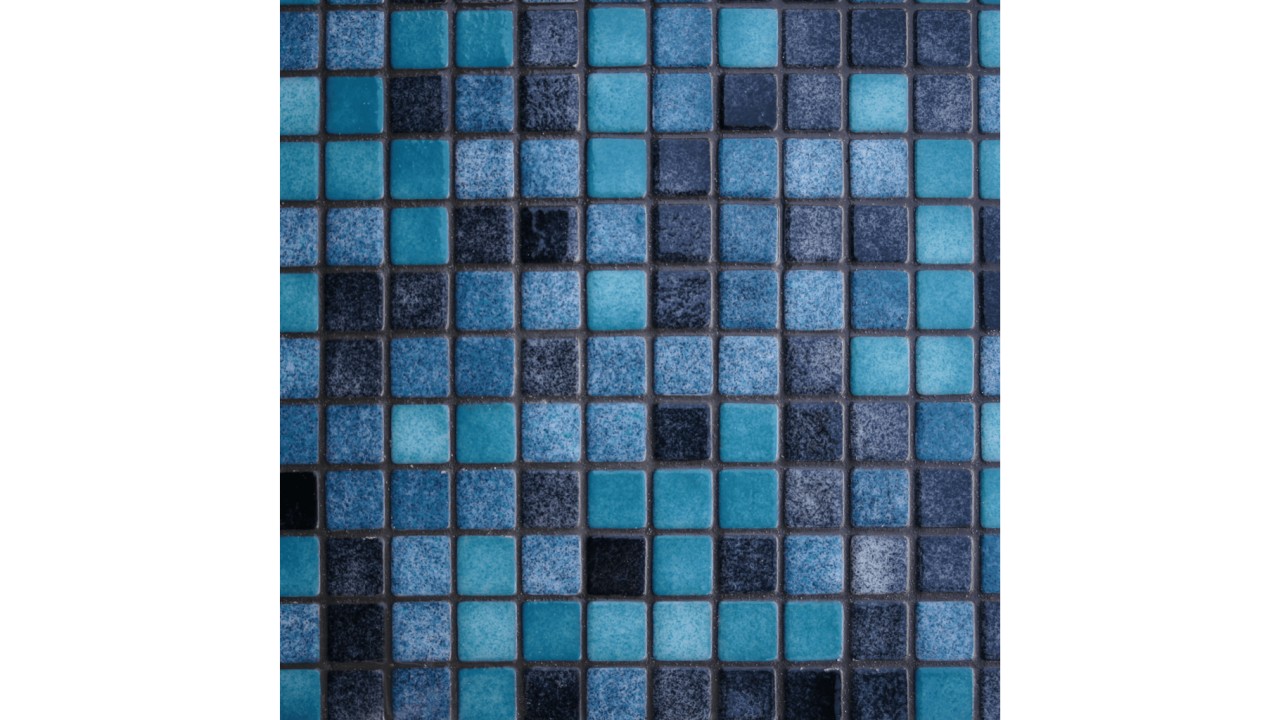 Reviglass stakleni mozaik Turquese Lagoon na poliuretanu1_16x9