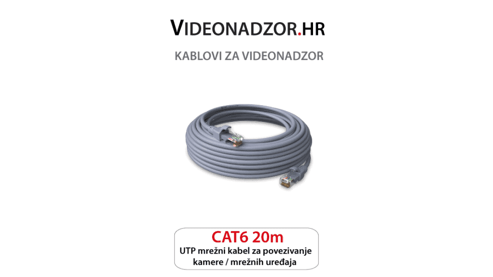 Cat6 patch kabel 20m